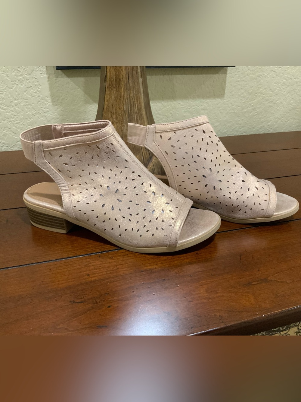 Falls Creek Peep Toe Shoes